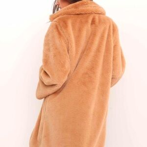 I.AM.GIA Blair Faux Fur Black Coat